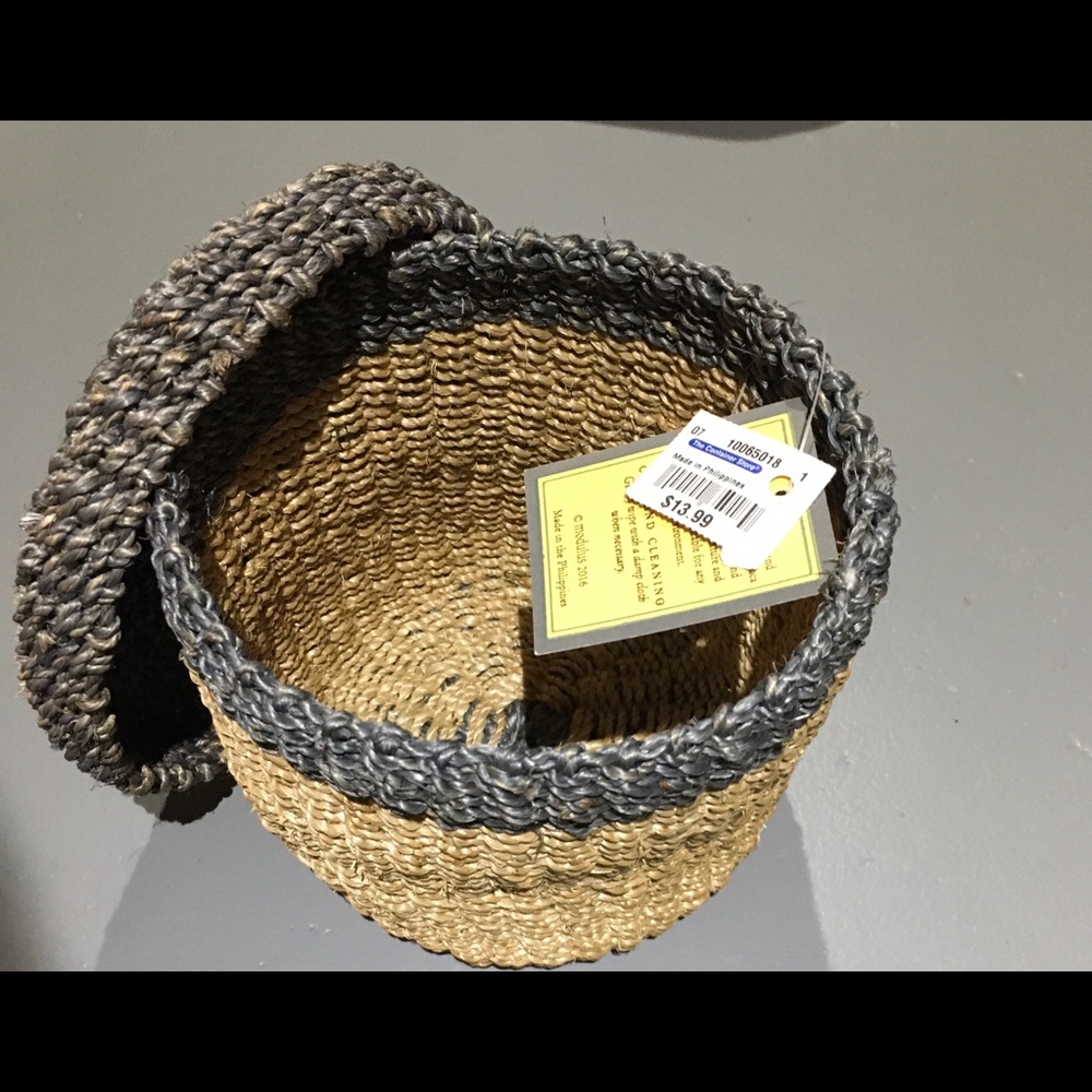Small Container Store Basket with Lid